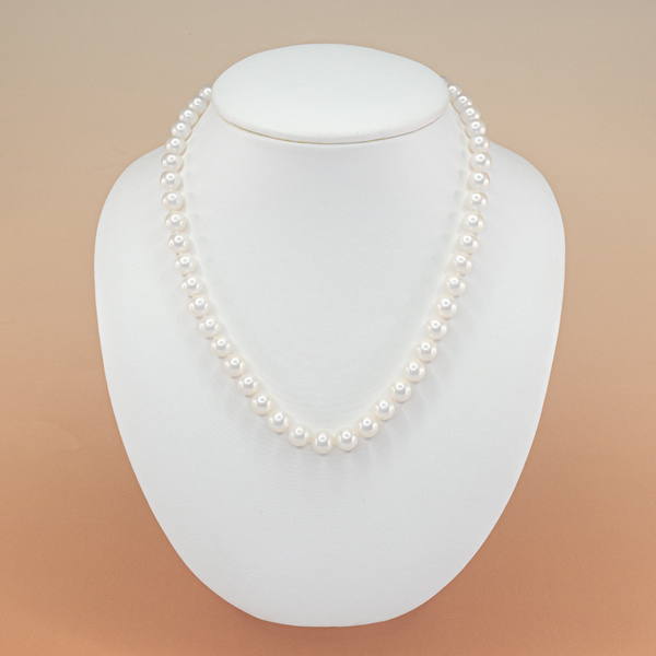 Perlový náhrdelník Olivia AA+8 46 cm