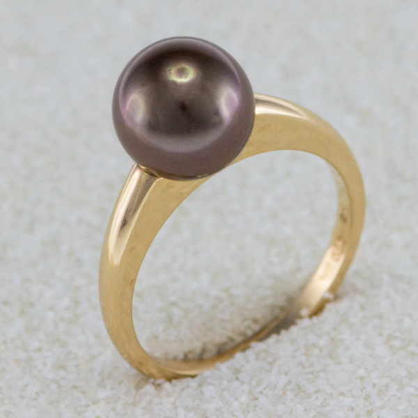 Prsten s perlou Hiva Tahity